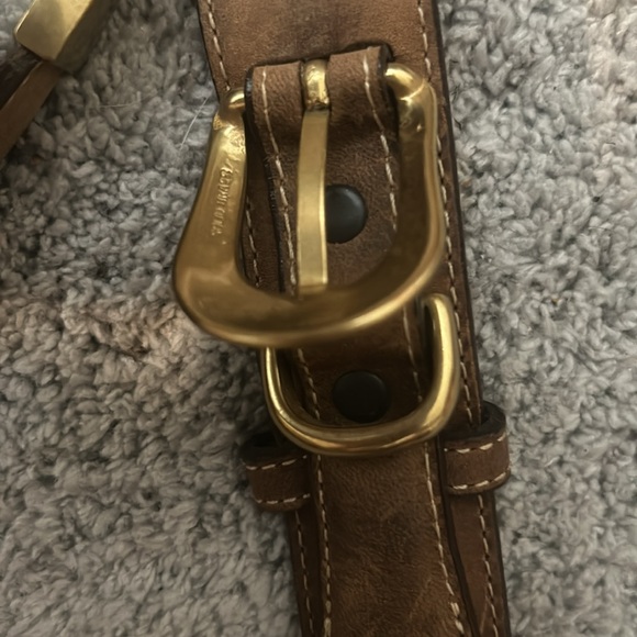 MUST SEE!!! Vintage Orvis Men’s brown leather braided trout belt 36 EUC - Picture 10 of 14